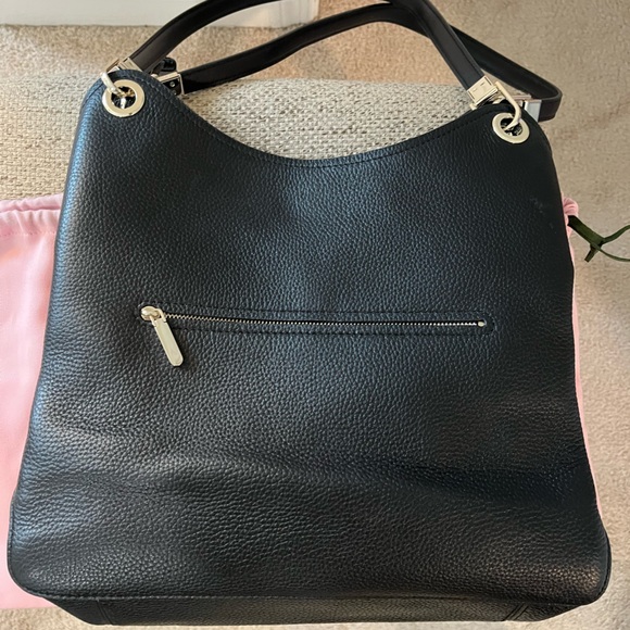 Kate Spade Loop Black Leather Shoulder Handbag - Picture 12 of 15